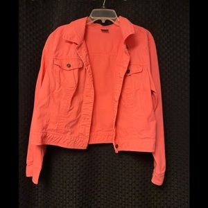 Pink Denim Jacket